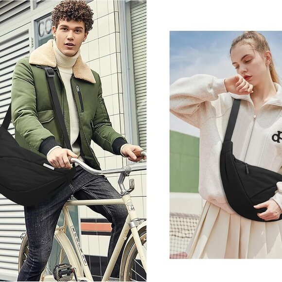 Large Lightweight Crossbody Bag for Men & Women – Versatile Daily Companion - Picture 6 of 7